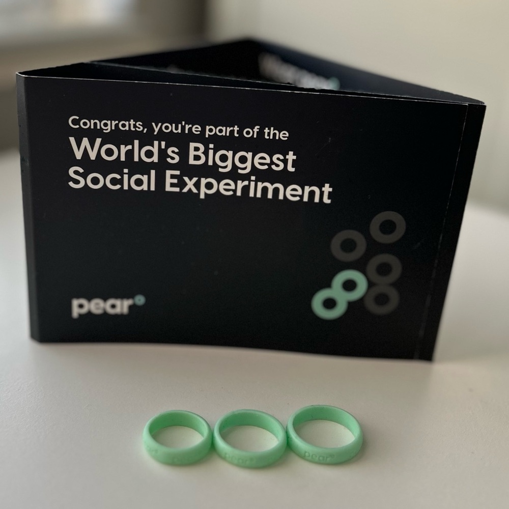 pear ring set 🍐 World’s Biggest Social Experiment for Singles - Picture 2 of 6